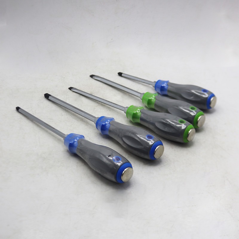 پیچ گوشتی چهارسو و دو سو کراسمن مدل ضربه خور کد YP-CR-149 S2 مجموعه 5 عددی