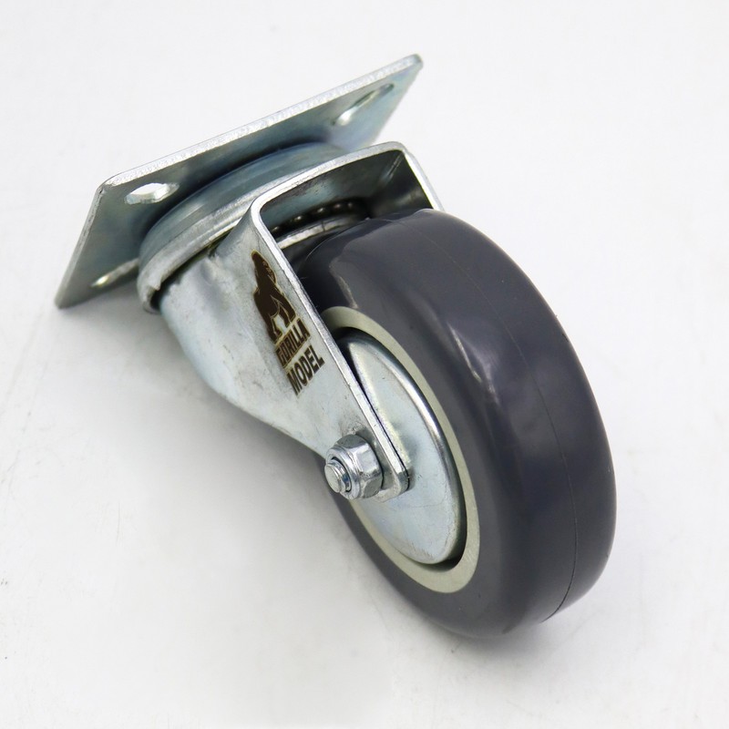چرخ گردان کفی دار مدل گوریلا کد YP-LASTIC-KAFI-75MM