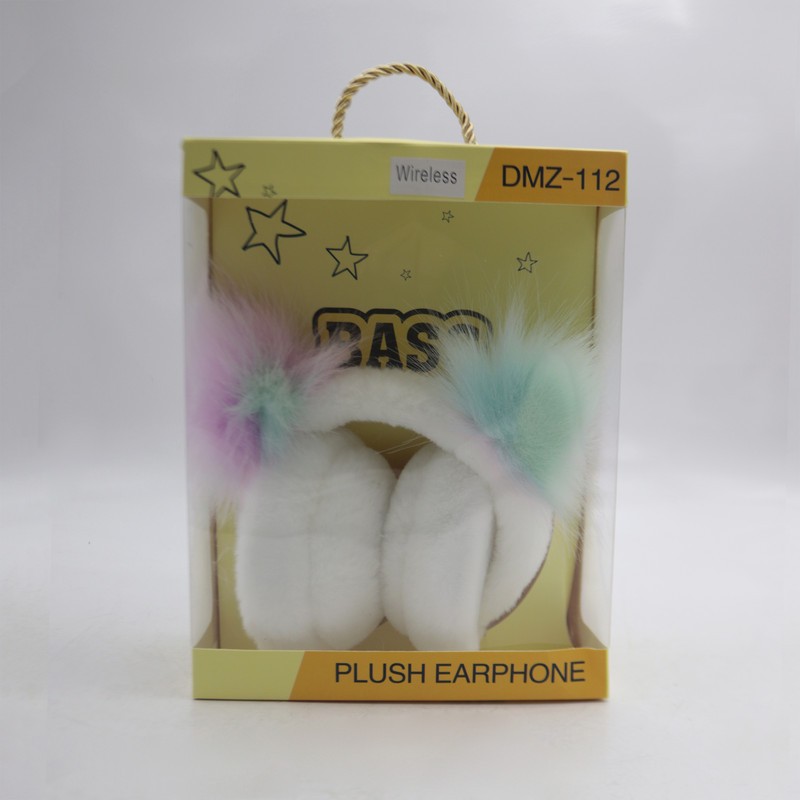 هدفون بی سیم مدل مخمل دار کد YPSF-DMZ-112