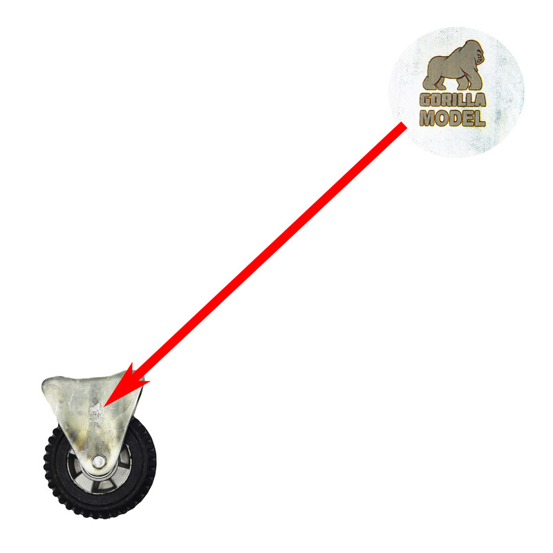 چرخ کفیدار مدل گوریلا کد YP-SABET-16045MM