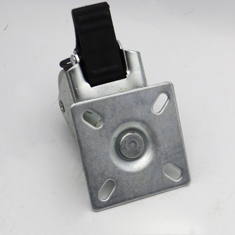 چرخ گردان ترمزدار کفی دار مدل گوریلا طرح دوقلو کد YPT-KAFI-2GHOLO-50MM