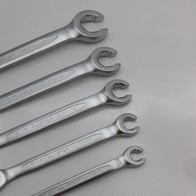 آچار دو سر رینگی مستر کد YP-05 سایز 10-22 میلیمتر مجموعه 5 عددی