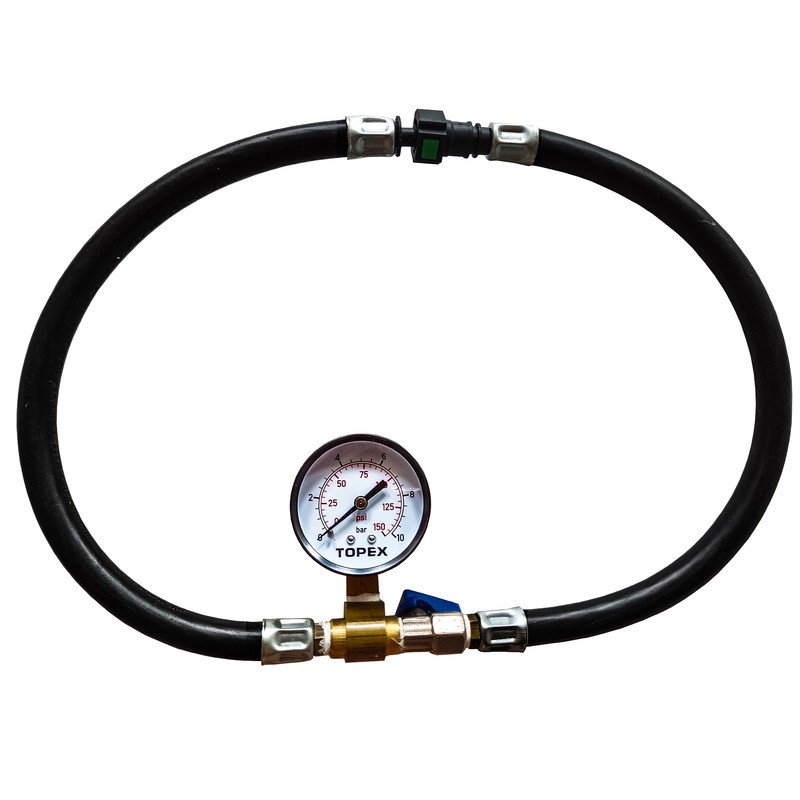 فشار سنج بنزین خودرو تاپکس مدل DR SS - 558