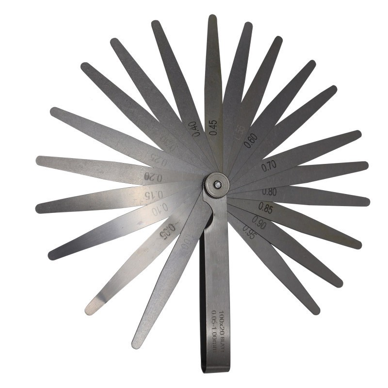 آچار فیلر کد FLLT0077 مجموعه 13 عددی