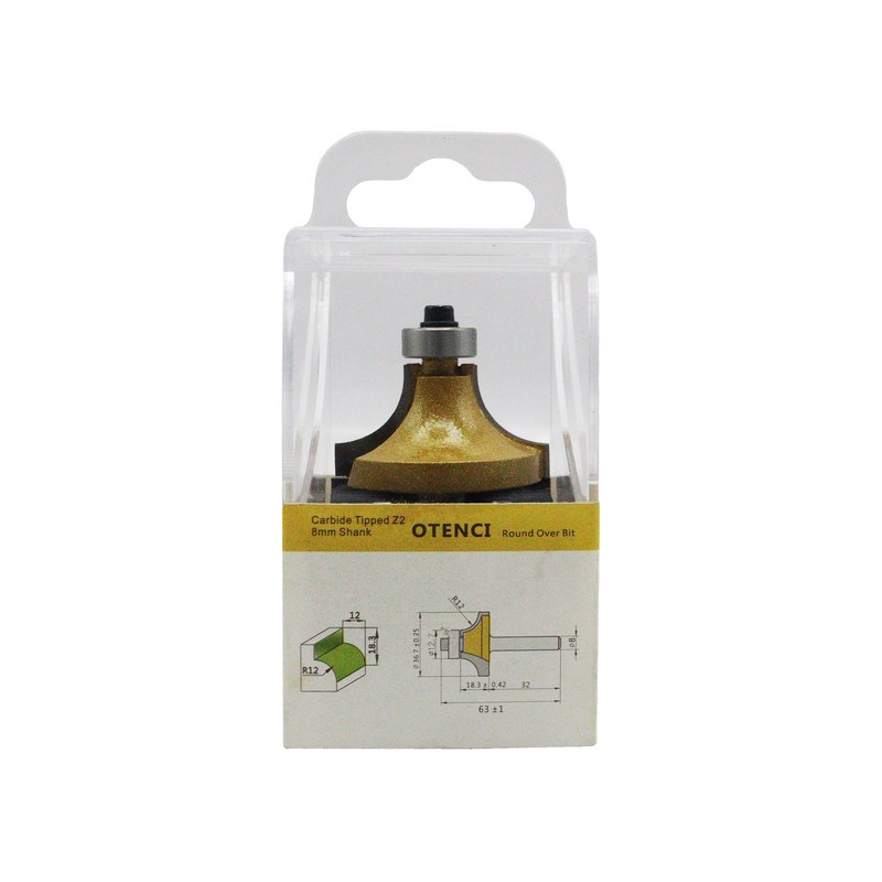 تیغ فرز بانکی اوتنسی مدل YP-R12 SHEFT8MM سایز 63 میلی متر