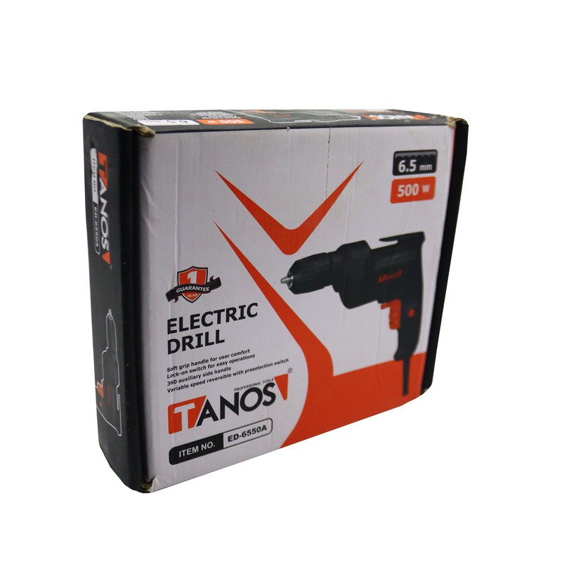 دریل برقی تانوس مدل YP-ED-6550A 500W