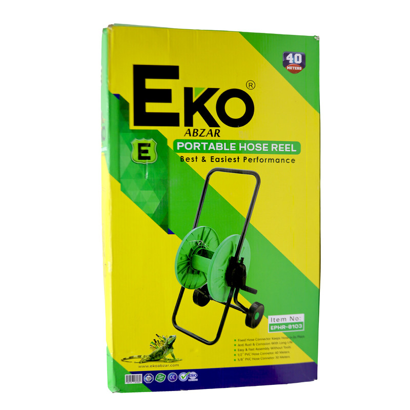 شلنگ جمع کن اکو مدل قرقره ای کد YP-EPHR-8103-40M