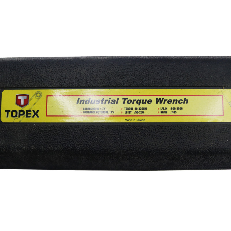 آچار ترکمتر جغجغه ای تاپکس مدل تقه ای کد YP-TW-424-4S70-330NM درایو 12 اینچ