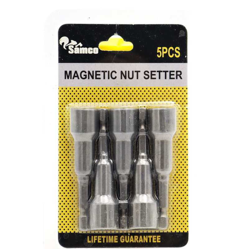بکس سر دریلی سامکو مدل YP-MAGNETIC-10MM مجموعه 5 عددی