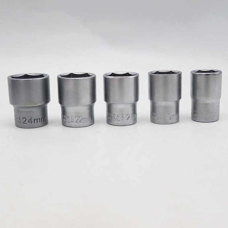 سری بکس و دسته بکس جغجغه ای مدل گوریلا کد YP-06 سایز 17 24 میلیمتر مجموعه 6 عددی