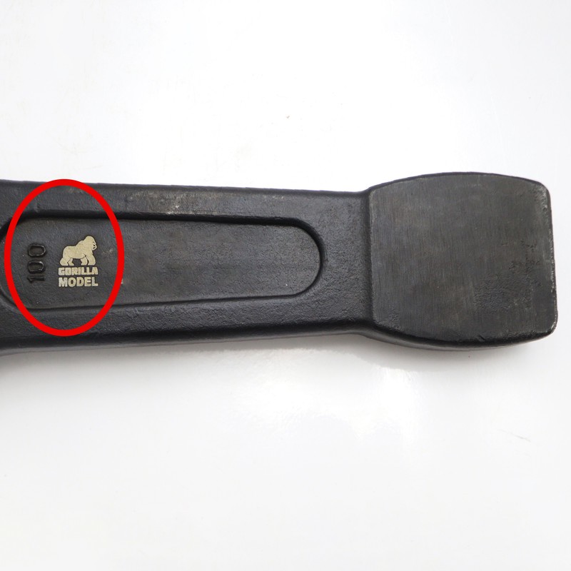 آچار رینگی چکشی مدل گوریلا کد YP-CHAKOSHI-100MM سایز 100 میلیمتر