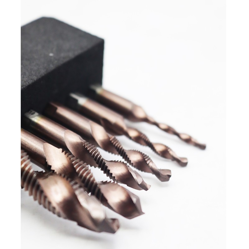قلاویز سر مته ریزو مدل YP-DRIL-TAPBITS SET مجموعه 6 عددی