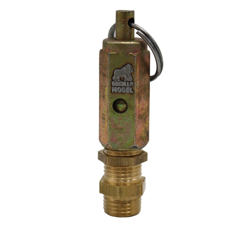 سوپاپ اطمینان کمپرسور باد مدل گوریلا کد YPK-REZVEH-1.4INCH سایز 1 4 اینچ