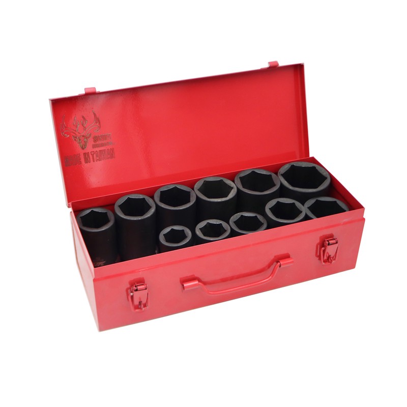جعبه بکس مدل سویفت کد YPB-TAIWAN-24-50MM-3 4INCH مجموعه 11 عددی