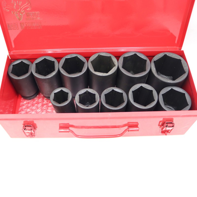 جعبه بکس مدل سویفت کد YPB-TAIWAN-24-50MM-3 4INCH مجموعه 11 عددی