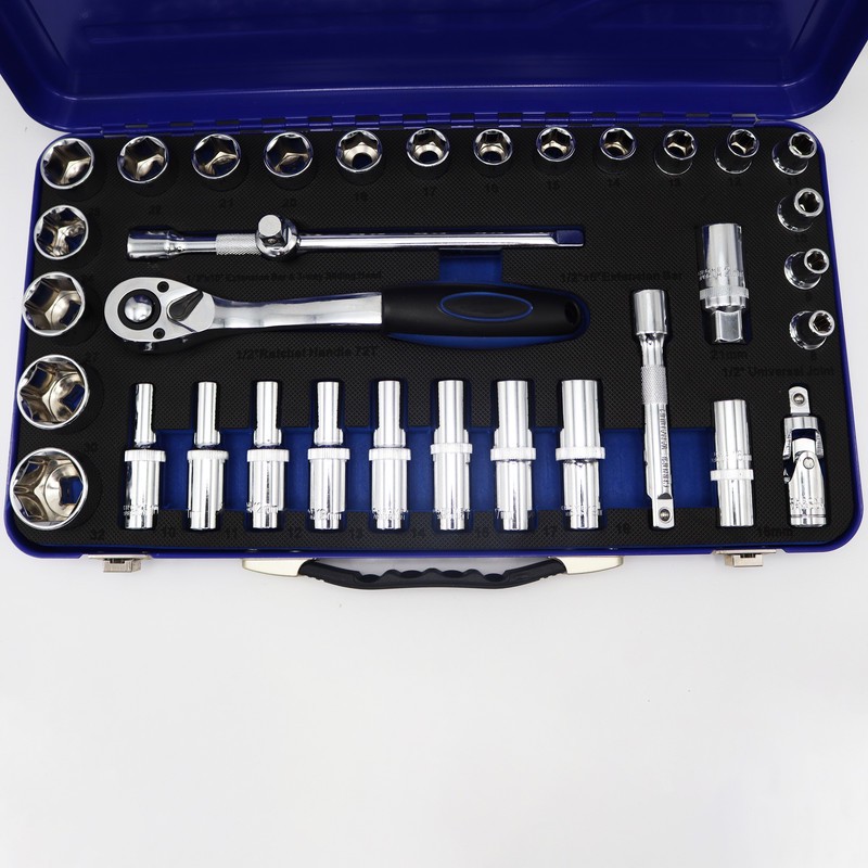 مجموعه 34 عددی آچار بکس و سری بکس مدل بول کد YPAP-034PCS