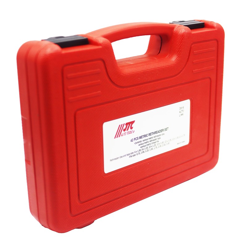 حدیده و قلاویز جی تی سی مدل YP-JTC-3916-042به همراه سوهان دنده مجموعه 42 عددی