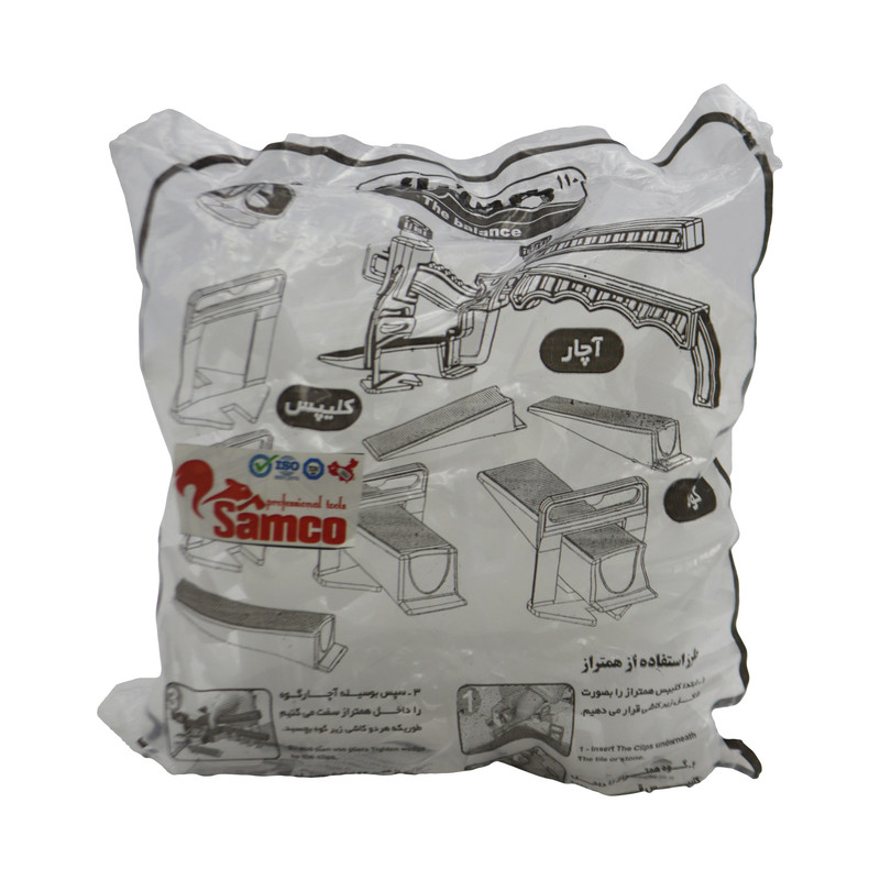 همتراز کاشی سامکو مدل کلیپس کد YPSF-100PCS