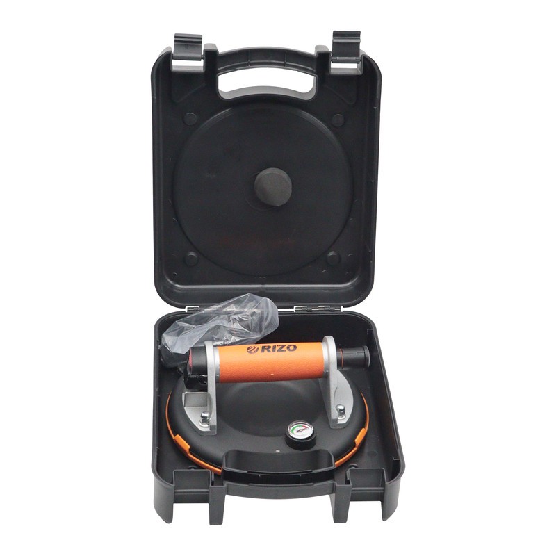 قاپک شیشه ریزو مدل پمپی گییج دار فلزی کد YP-FELEZ-SC200-8INCH