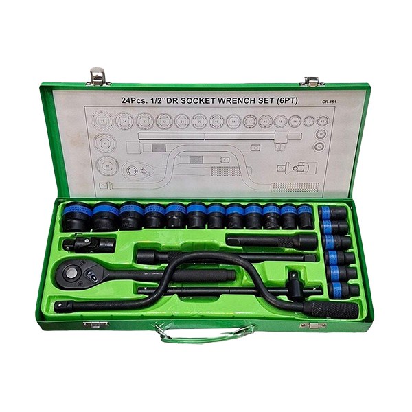 جعبه بکس کراسمن مدل YP-DRIVE1 2-24PCS مجموعه 24 عددی