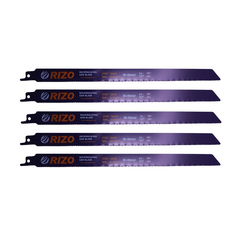 تیغه اره افقی بر ریزو مدل YP-300MM 1222VF مجموعه 5 عددی