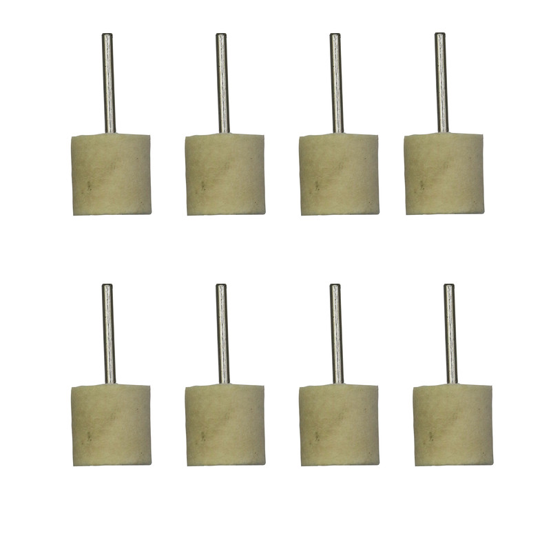 نمد پولیش سر دریلی مدل YP-203MM مجموعه 8 عددی