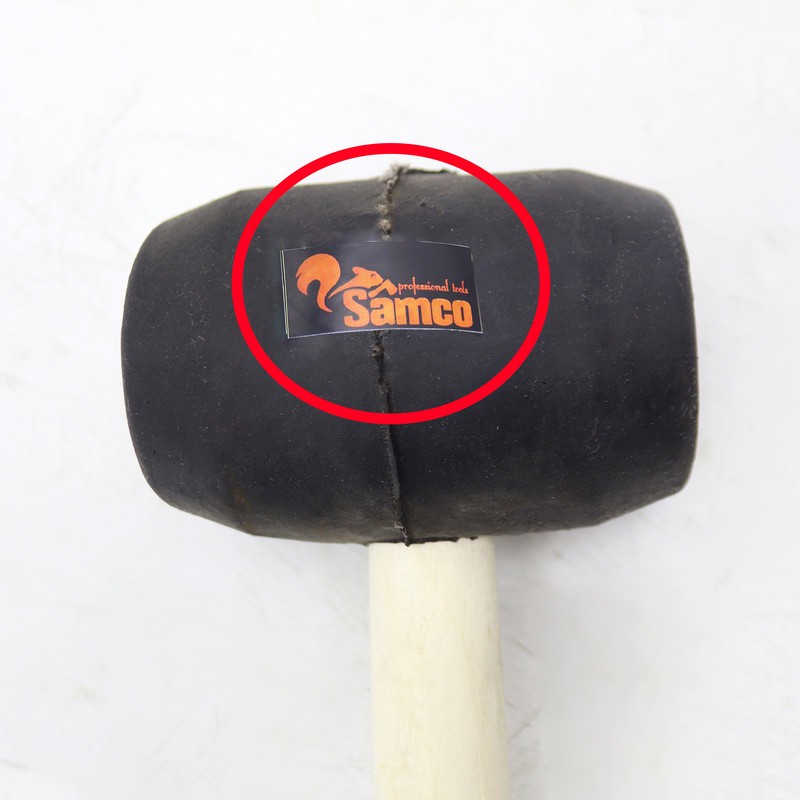 چکش سامکو مدل لاستیکی کد YPM-LASTICI-0400GR وزن 400 گرم