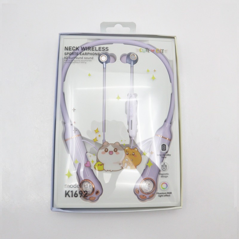 هندزفری بلوتوثی مدل YPBF-CUTE CAT-K1692