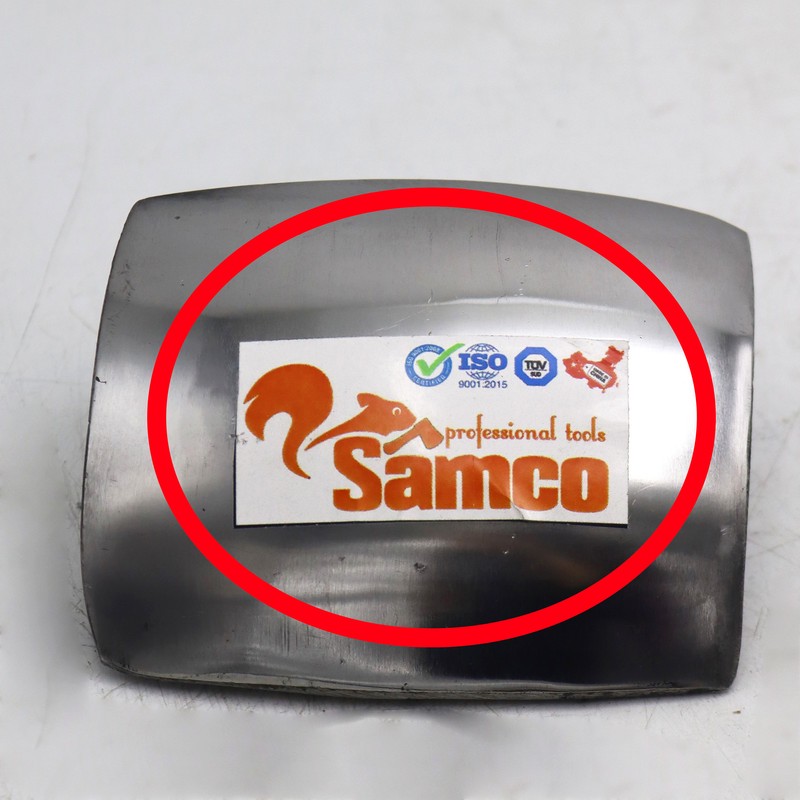 مشتی صافکاری سامکو مدل دسته دار طرح مستطیل کد YP-9x8x3CM
