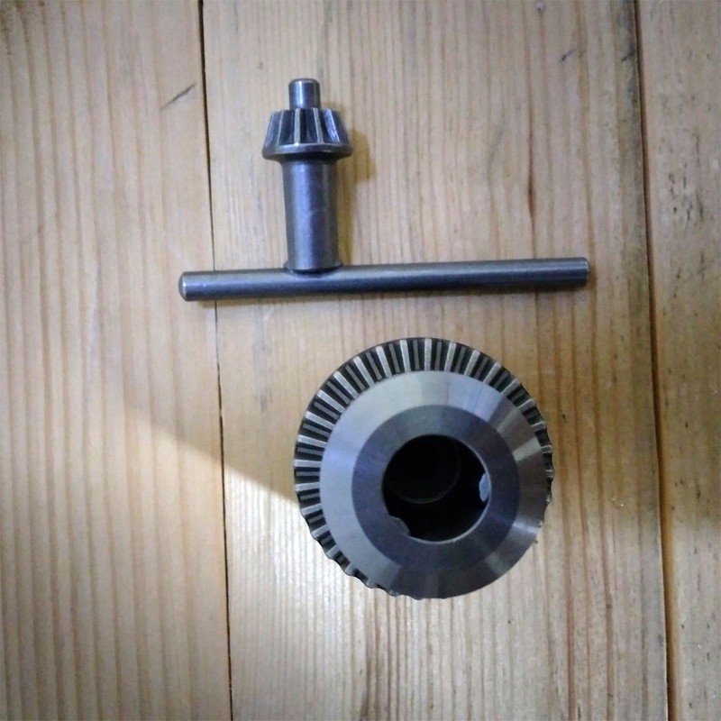 سه نظام دریل ای تی سی مدل 1.5-13mm سایز 13میلی متر به همراه آچار سه نظام