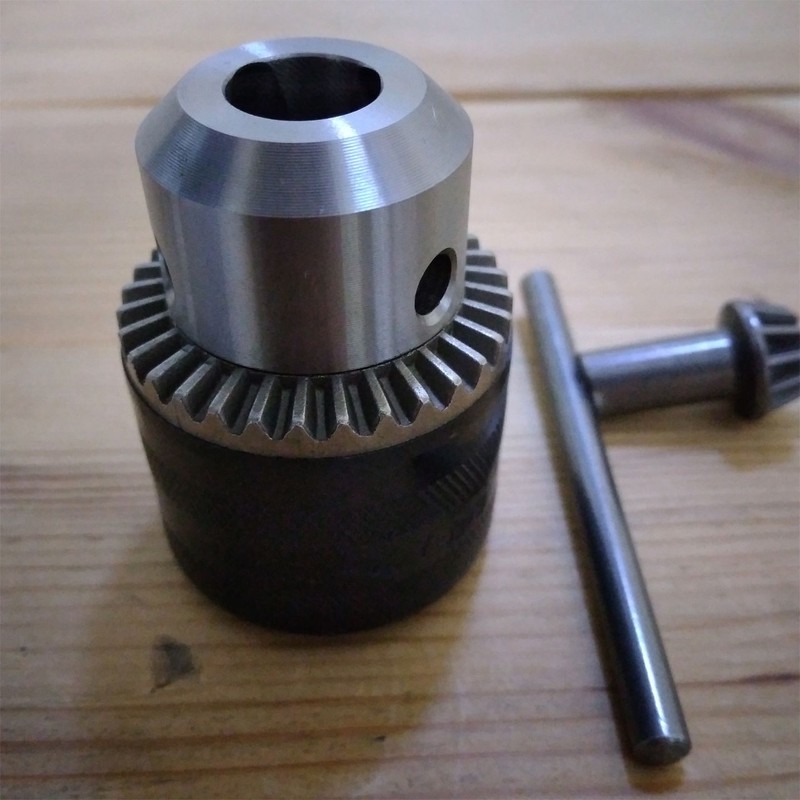 سه نظام دریل ای تی سی مدل 1.5-13mm سایز 13میلی متر به همراه آچار سه نظام