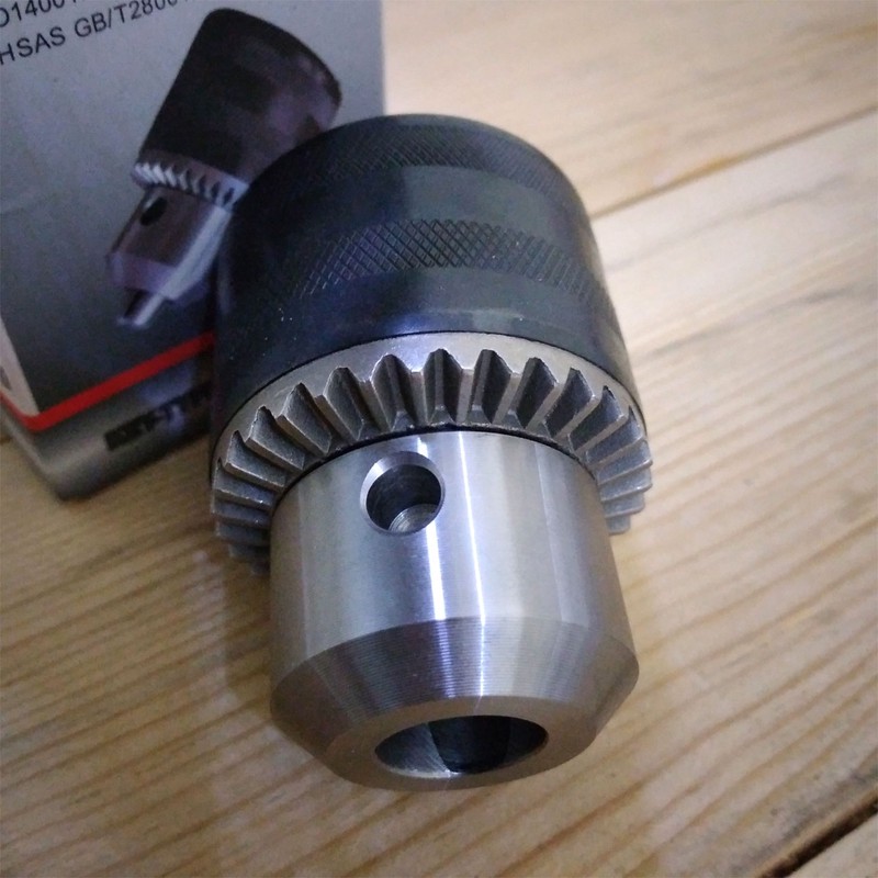 سه نظام دریل ای تی سی مدل 1.5-13mm سایز 13میلی متر به همراه آچار سه نظام