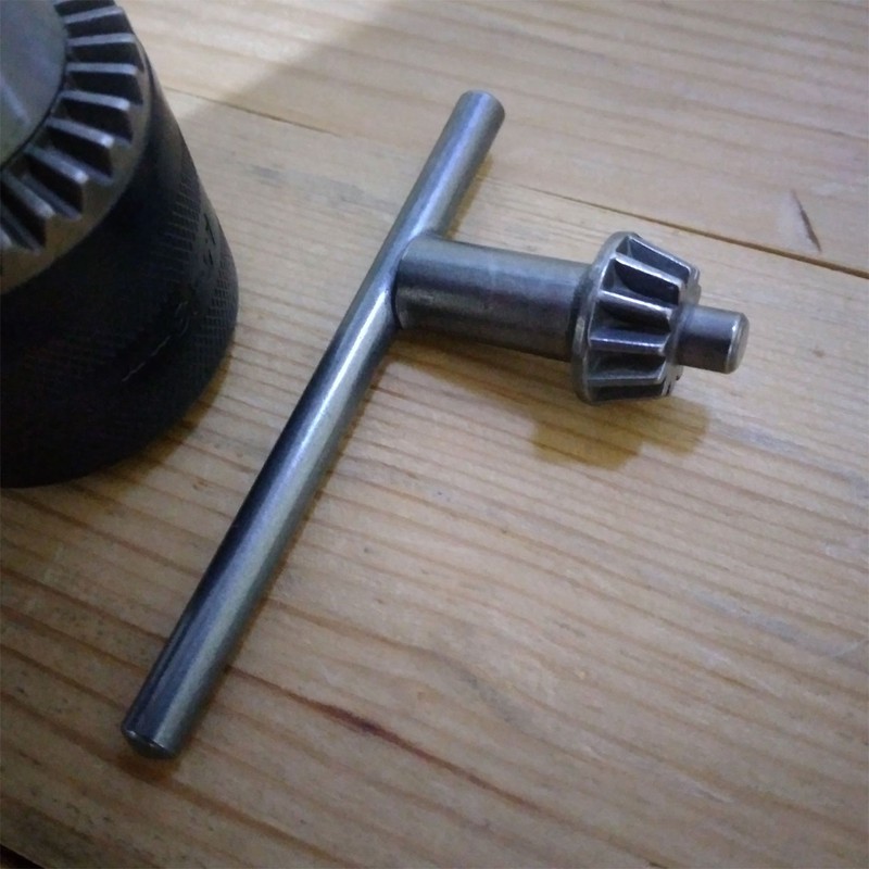 سه نظام دریل ای تی سی مدل 1.5-13mm سایز 13میلی متر به همراه آچار سه نظام