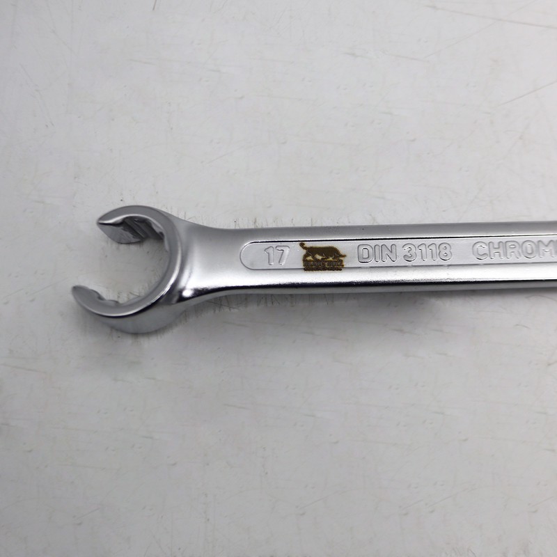 آچار دو سر رینگی مدل بلک بول کد YP-CHAKDAR-19CM سایز 14-17 میلیمتر