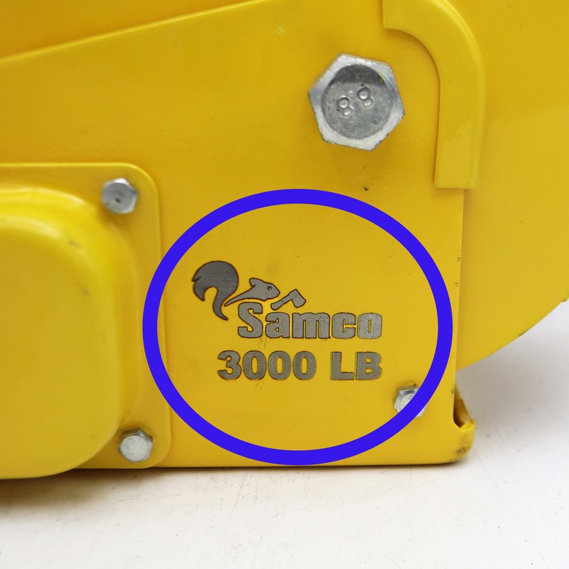 وینچ دستی سامکو مدل کلاچ دار کد YP-3000LB