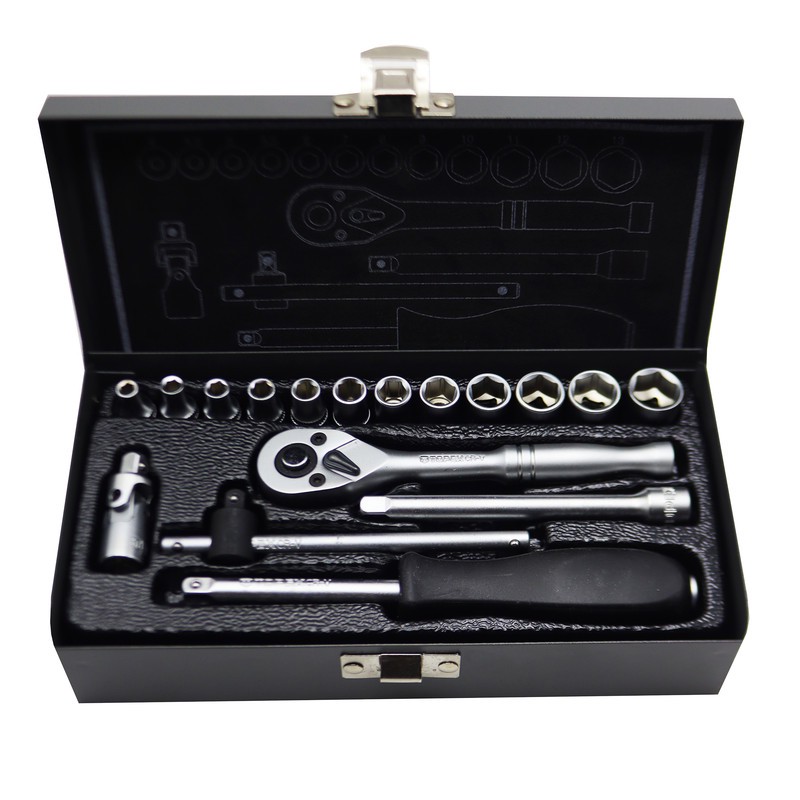 آچار بکس تاپکس مدل YP-1 4INCH -017 مجموعه 17 عددی