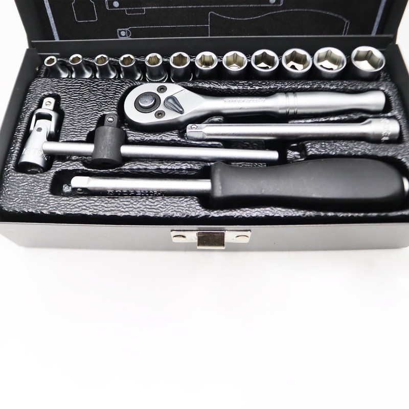 آچار بکس تاپکس مدل YP-1 4INCH -017 مجموعه 17 عددی