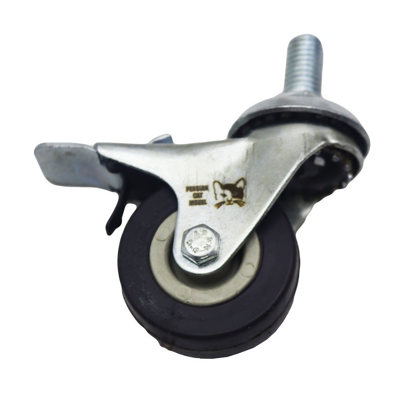 چرخ گردان پرشین کت مدل ترمز دار کد YPT-NO-PICHI-LASTIKI-50 17MM