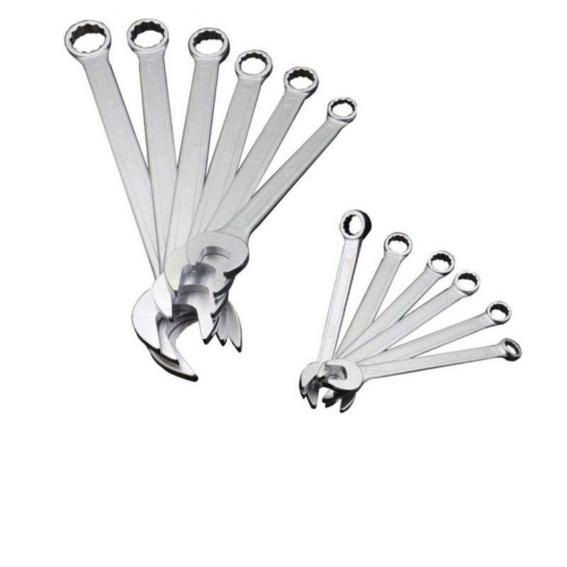 آچار یکسر تخت و یکسر رینگی آتا مدل BX1600 مجموعه 12 عددی