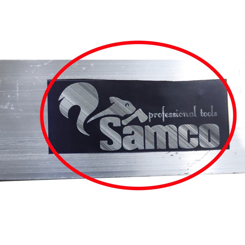 شمشه بنایی سامکو مدل آلومینیومی کد YPK-100x6.5x2.5CM طول 1 متر