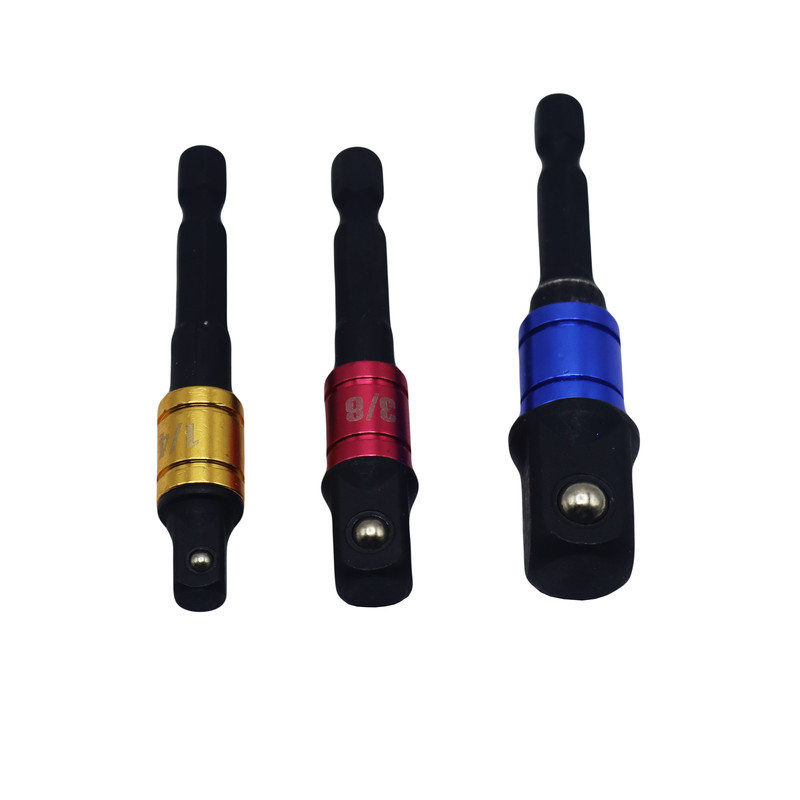 رابط بکس سر دریلی مدل مگنتی کد YP-14-38-12INCH مجموعه 3 عددی