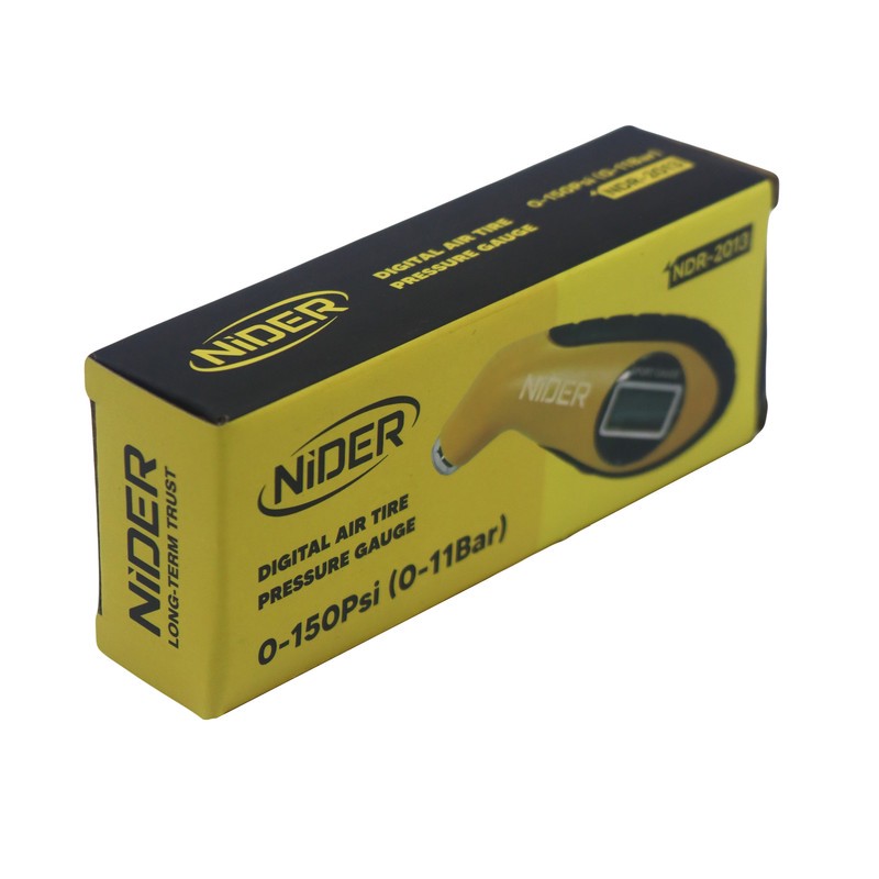 فشار سنج باد لاستیک دیجیتالی نیدر کد YP-NDR-2013