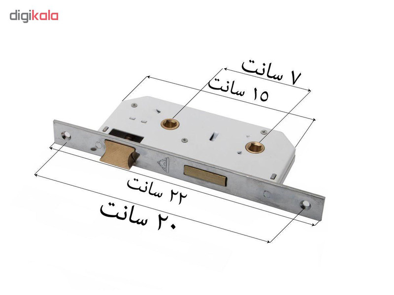 قفل درب چوبی مدل 031