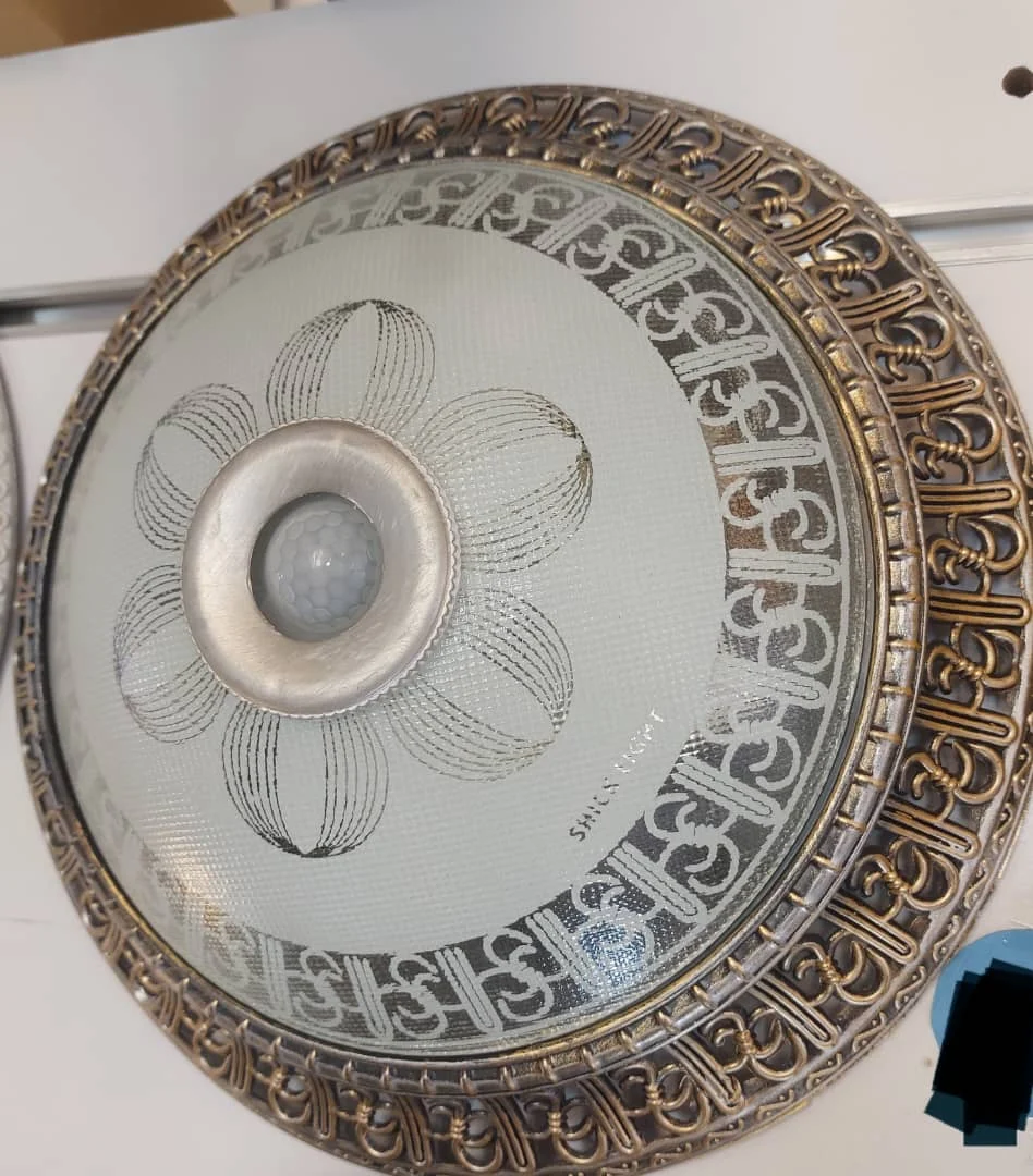 چراغ سنسوردار طرح دار با ضمانت 2 ساله (پس کرایه)