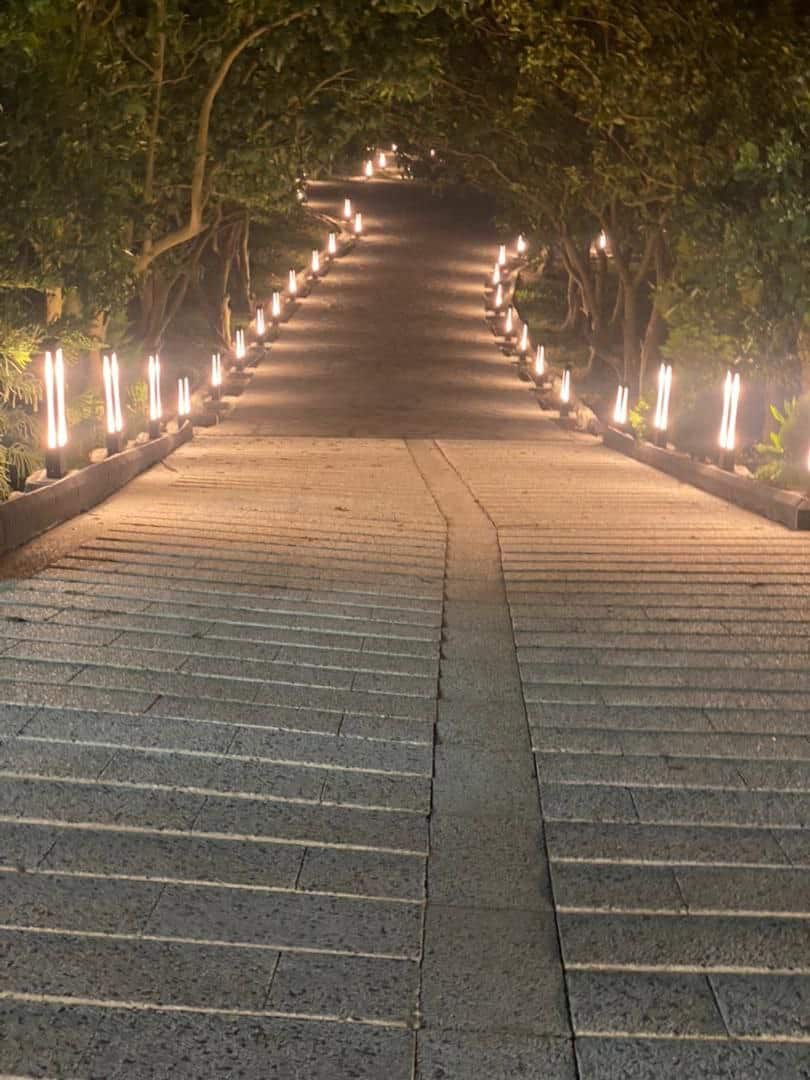 چراغ محوطه حیاطی زمینی گالوانیزه مربع (پس کرایه)