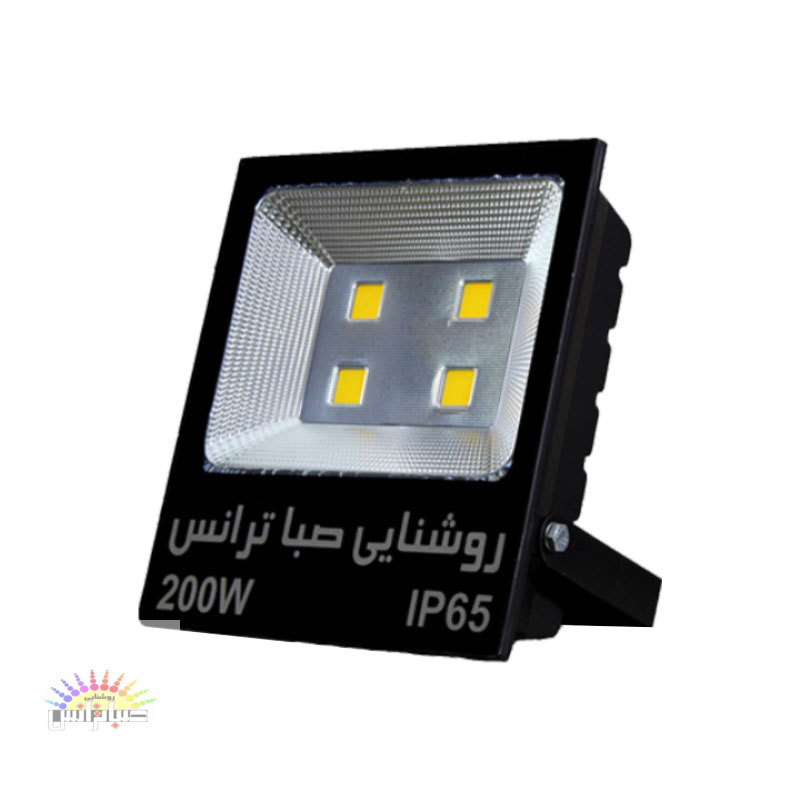 پرژکتور 200 وات صبا ترانس مدل تخت COB (پس کرایه)