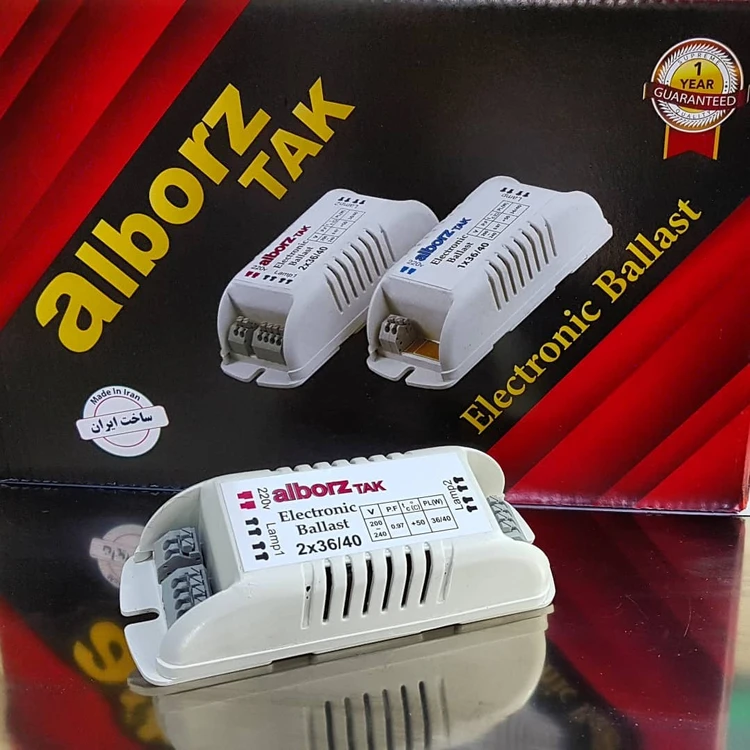 ترانس الکترونیکی 36*2 مهتابی و اف پی ال البرز تک (پس کرایه)