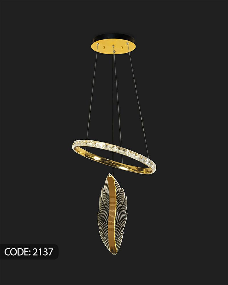 لوستر آویز مدرن مدل 2137 (پس کرایه)