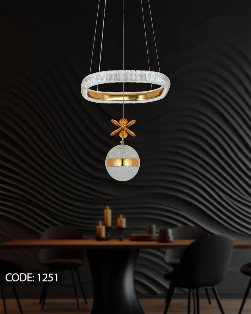 لوستر مدل 1251-1250-1249-1248 نیک لایت (پس کرایه)