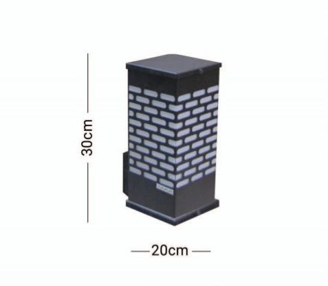 چراغ حیاطی دیواری گالوانیزه مدل پانچی (پس کرایه)